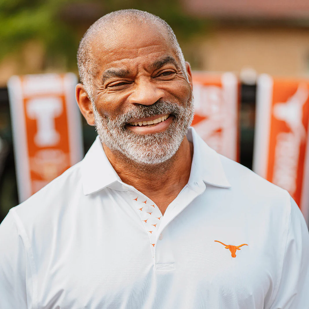 B Draddy Texas Longhorns Bespoke Collegiate Polo - Image 4