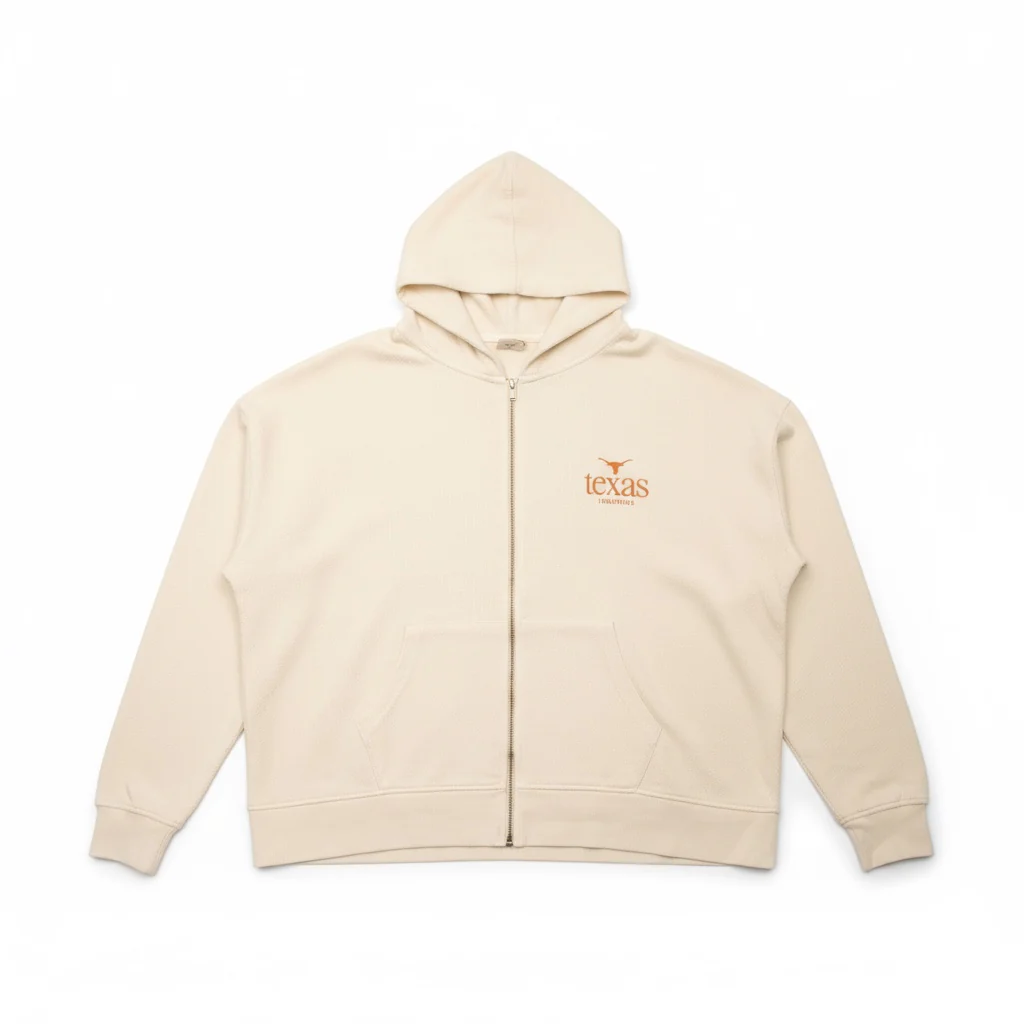 Chicka-D Texas Longhorns French Terry Zip-Up - Image 3