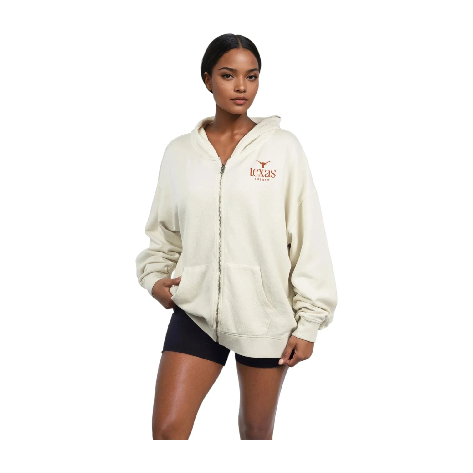 Chicka-D Texas Longhorns French Terry Zip-Up - Image 6