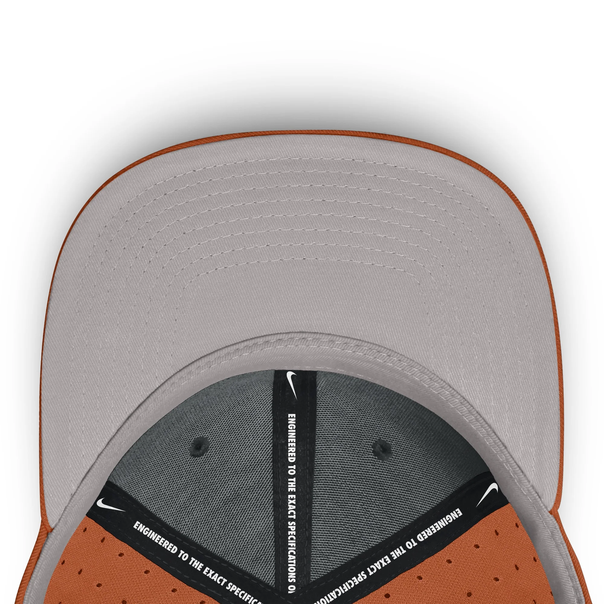 Nike Texas Longhorns Baseball Dri-FIT Aero Bill Fitted Hat - Image 5