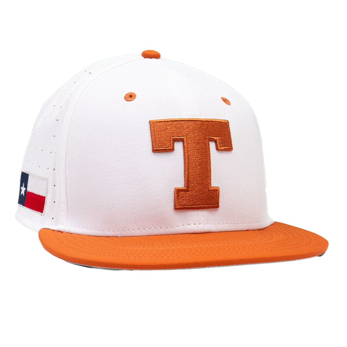 Nike Texas Longhorns Baseball Dri-FIT Aero Bill Fitted Hat - Image 7