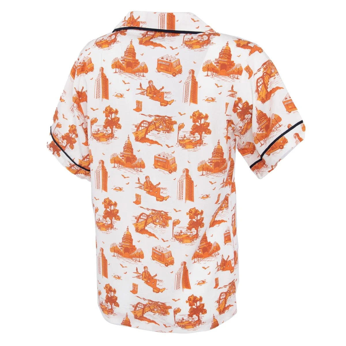 Texas Exes Katie Kime Austin Toile Pajama Set - Image 4