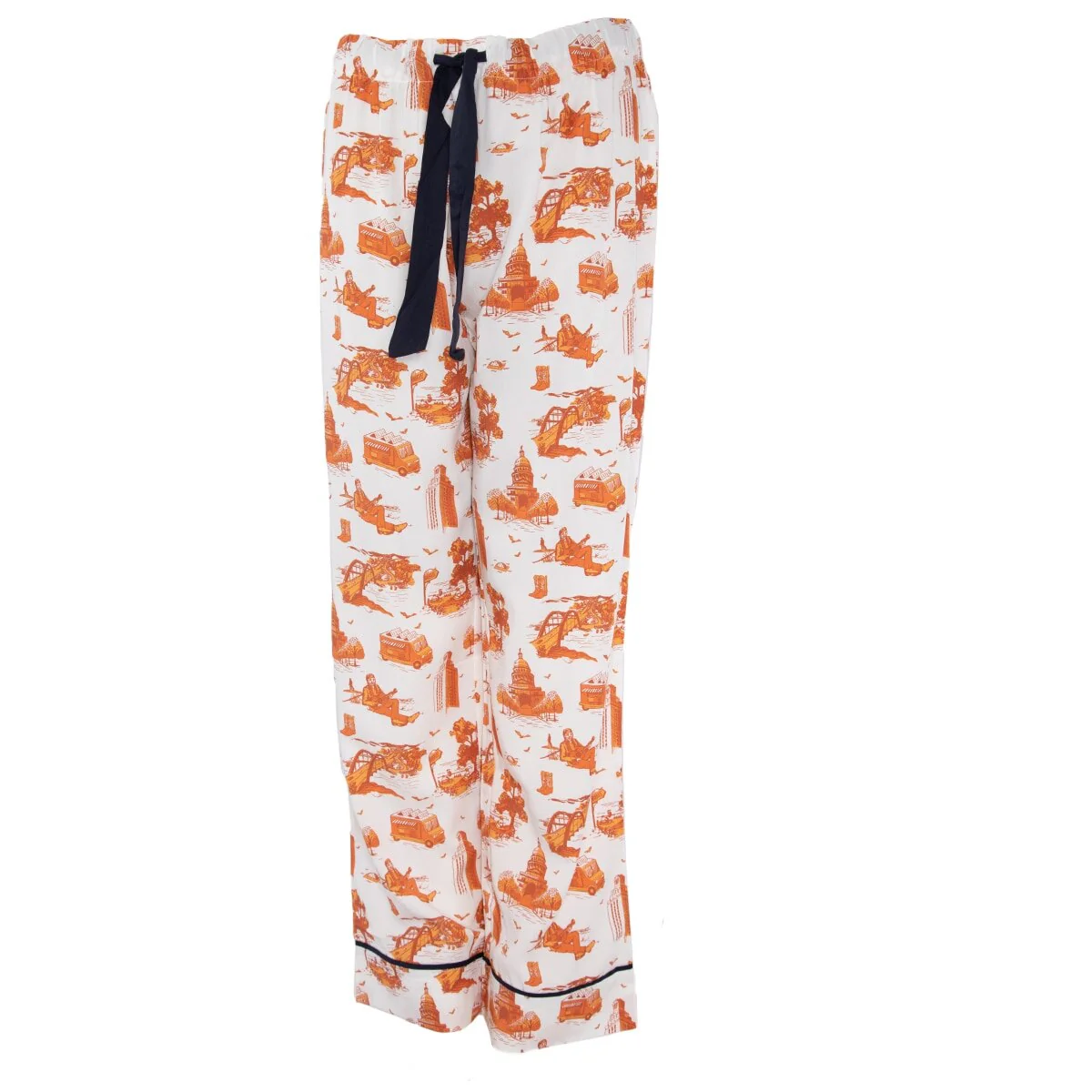 Texas Exes Katie Kime Austin Toile Pajama Set - Image 5