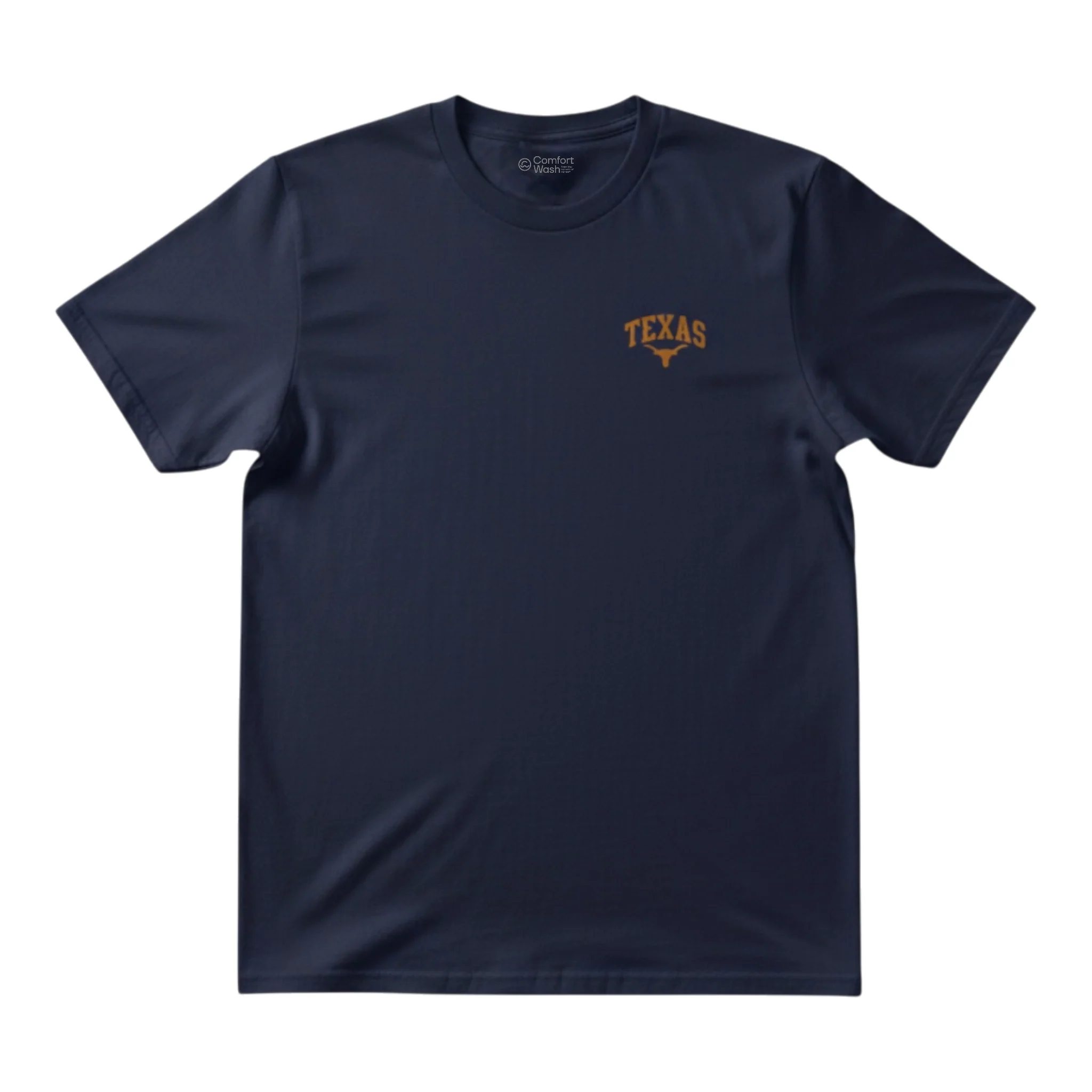 Texas Longhorns Embroidered ComfortWash Tee - Image 3