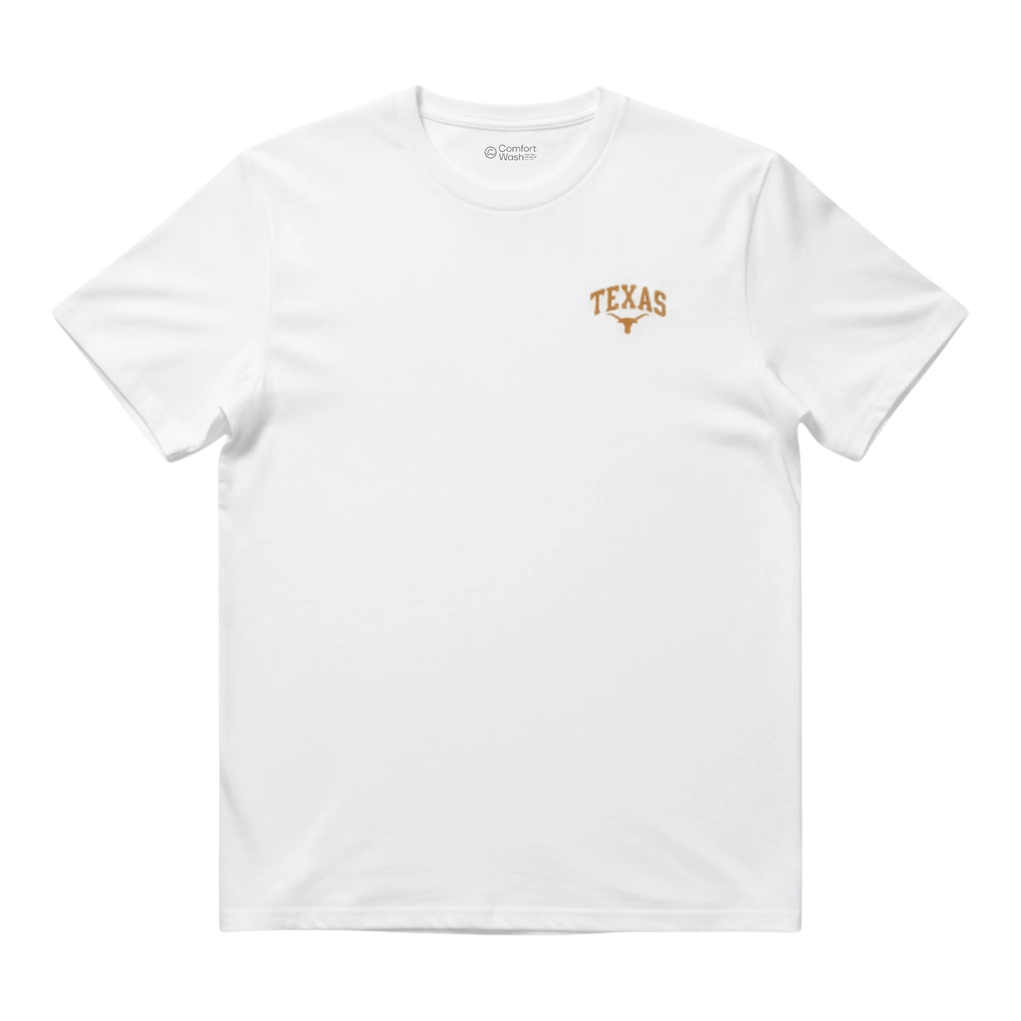 Texas Longhorns Embroidered ComfortWash Tee - Image 4