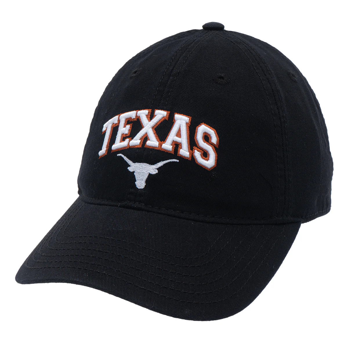 Texas Longhorns EZA Relaxed Twill Arch Steer Head Adjustable Cap - Image 7