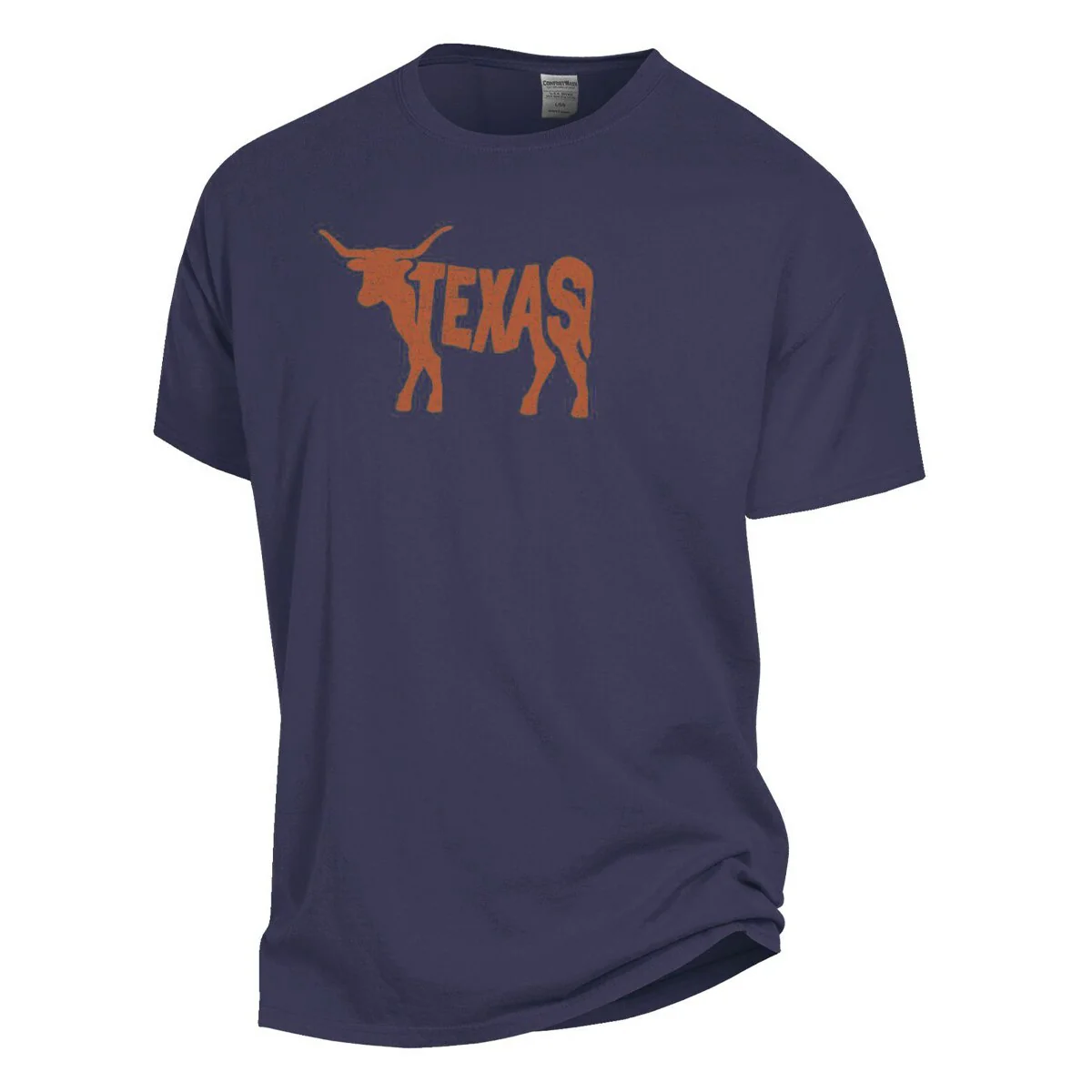 Texas Longhorns Word In Mascot ComfortWash Tee - Image 3